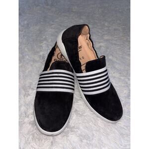 Ganter women sz. 5G "Gabby" (7.5 Wide US) slip on black sneaker. EXC. condition
